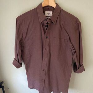 Billy Reid L/S, medium, standard fit.